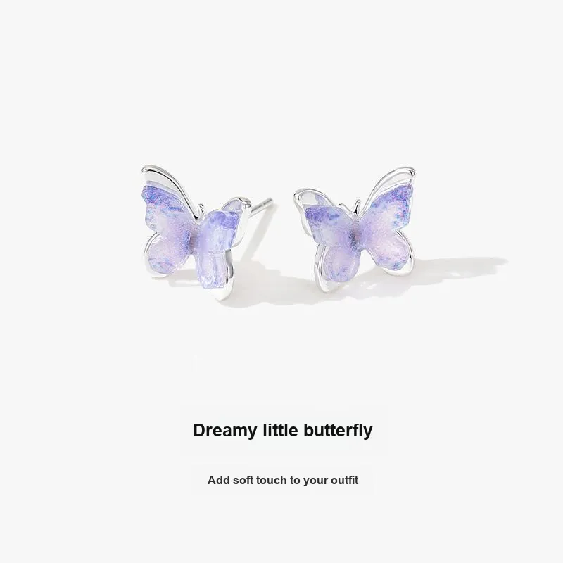 MCK 925 Sterling Silver Stud Earrings Women's-2