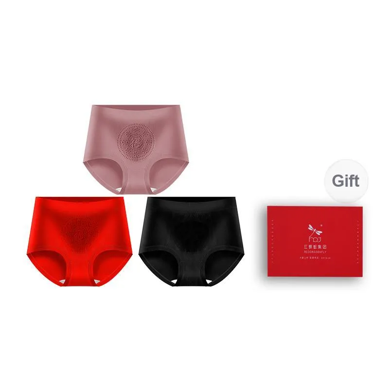 RED DRAGONFLY Underpants Women's 3 Pack Gift Box Set-8