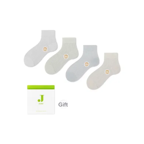 JIAZINI Низкие носки женские упаковка из 4 пар