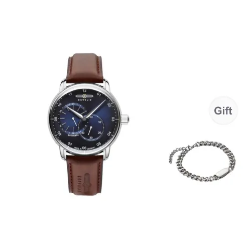 ZEPPELIN Automatic Mechanical Movement Men's Watches Watch Blue Dial