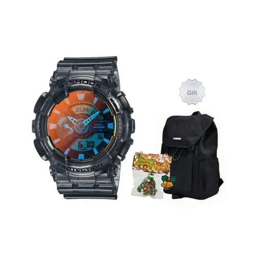 CASIO Limited Edition Подарочная Коробка POIZON Limited Edition Коробка Кварцевый Механизм Смольный Ремешок Часы Унисекс Синий Циферблат