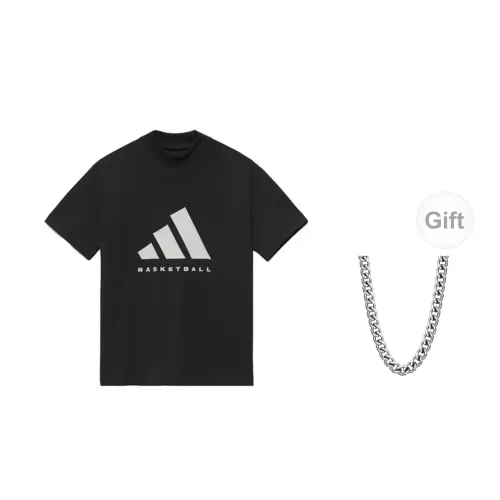 Adidas Chapter 03 T-Shirts Unisex Black+Necklaces