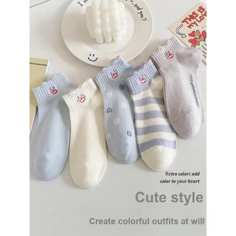 Taste The Color Ankle Socks Women's 4 Pack-6