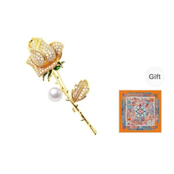 VERENA REINE Pearl Brooches Women's