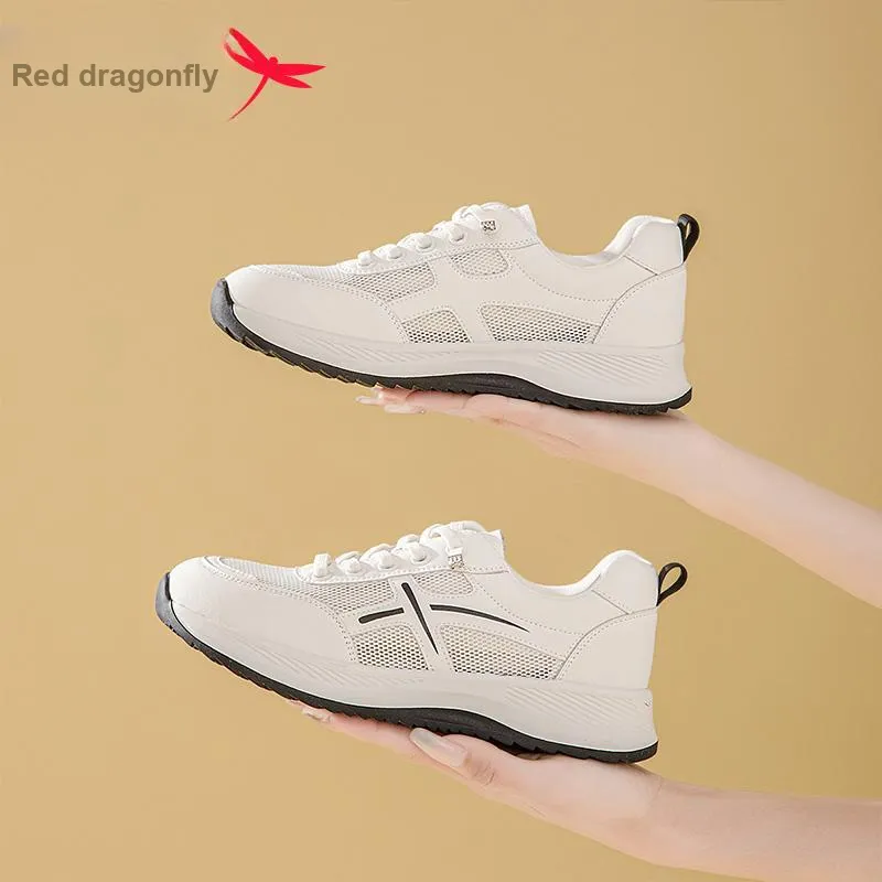 RED DRAGONFLY Breathable And Lightweight Low Top Casual Shoes Women's-9