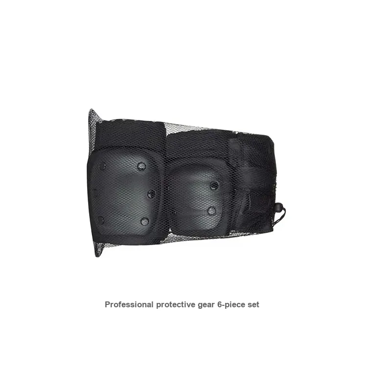 UMA Skateboard Roller Skating Protective Gear Sets Black Comprehensive Protective-5