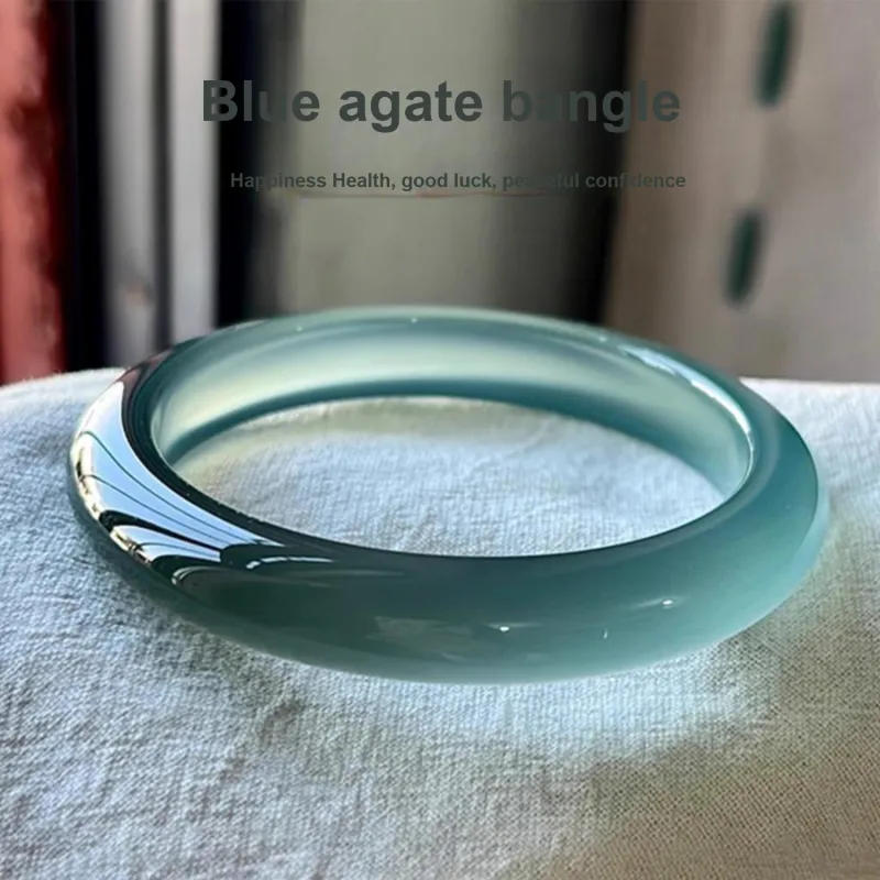 Moon Jewelry Agate Bangles Women's-1