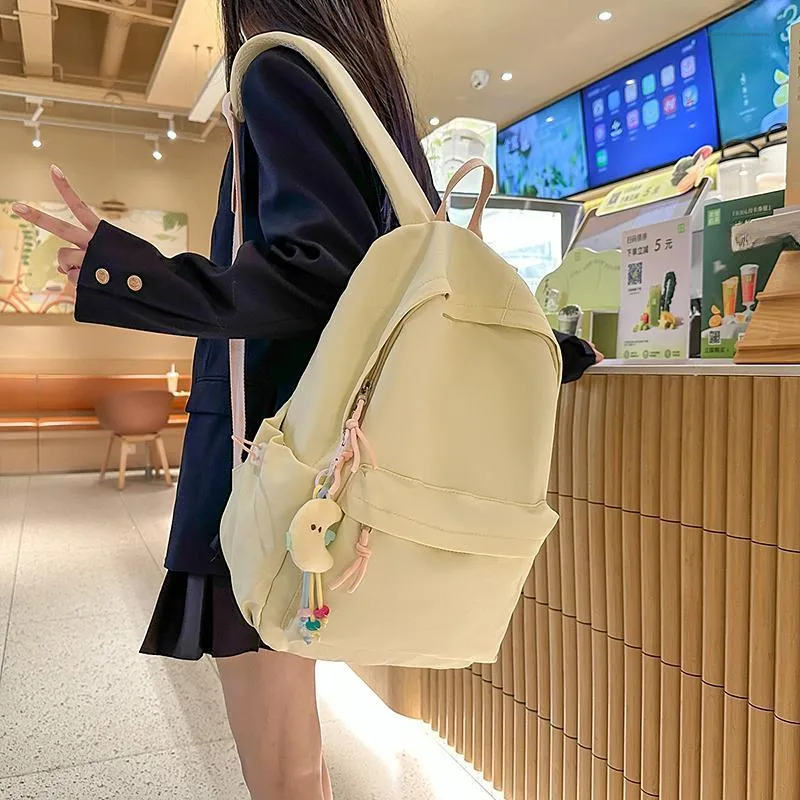 YUANTUZHE Nylon Backpack Women's Multicolor-12