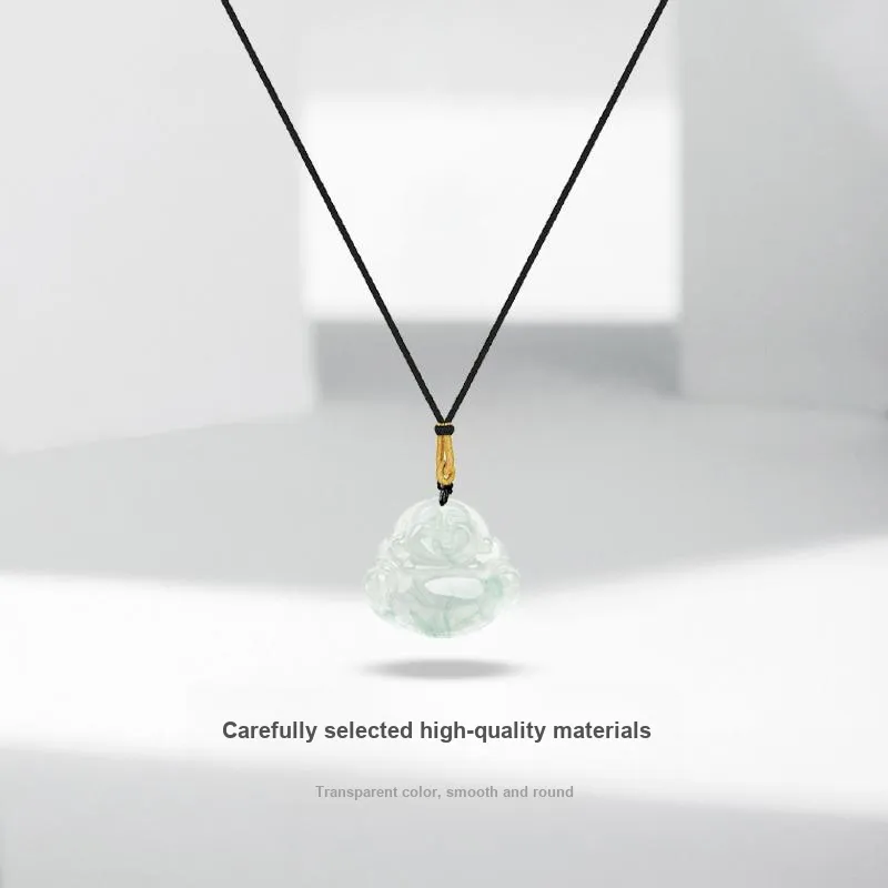 JUICY GRAPE African Emerald Jade Necklaces Unisex-1