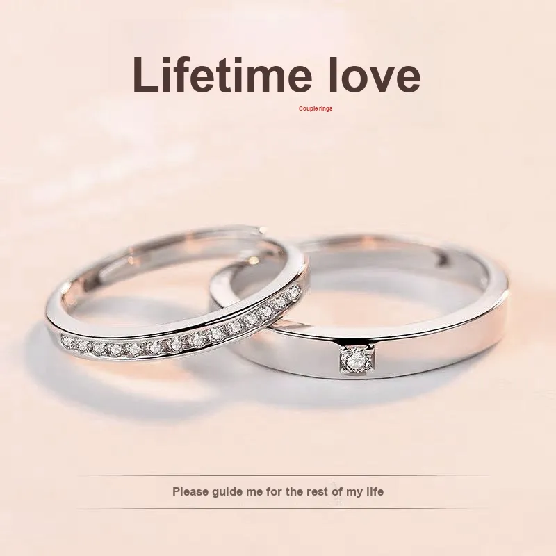 LAA 925 Sterling Silver Rings Unisex-1
