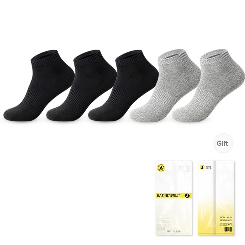 JIAZINI Ankle Socks Men's 5 Pack-29