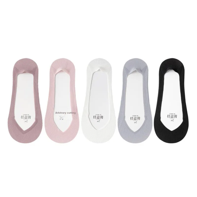 XXLLG No Show Socks Women's 5 Pack-2