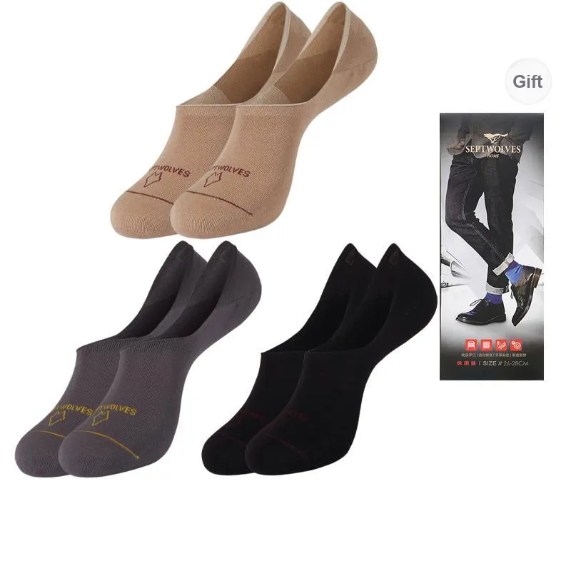 SEPTWOLVES Socks Gift Box Men's 3 Pack With Box Included-85