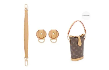 Lan Bao Fan Nylon Liner Bag Accessories Women's Brown