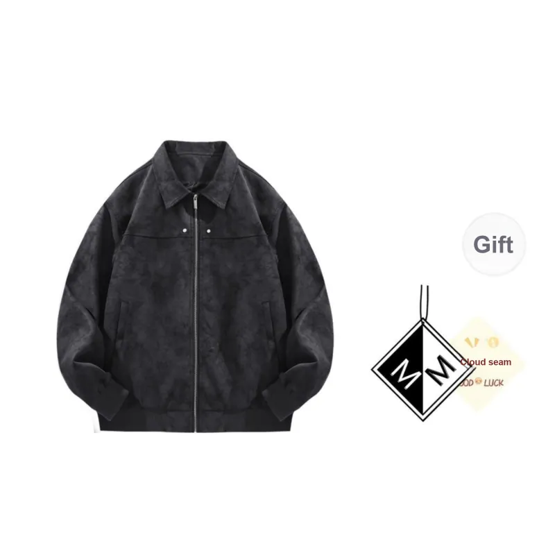 MM Leather Jacket Fall Winter Unisex-1