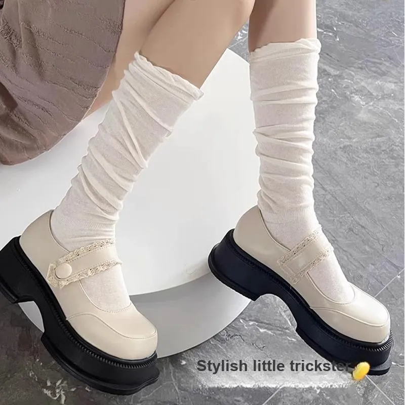SOIE Knee High Socks Women's Combo Set-21