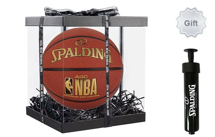 SPALDING AGC Series PU Basketball Red Brown Size 7 Training-5