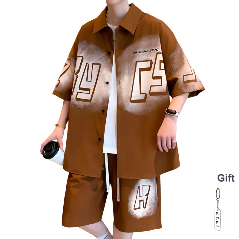 H.V.G.A Shirt Matching Set Unisex-4