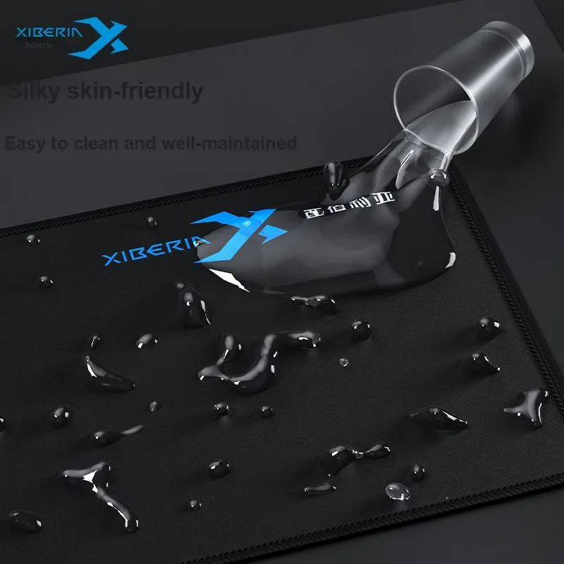 XIBERIA Esports Gaming Mouse Pad CS GO Keyboard Pad FPS Desk Pad For Men And Women's Office Use-6