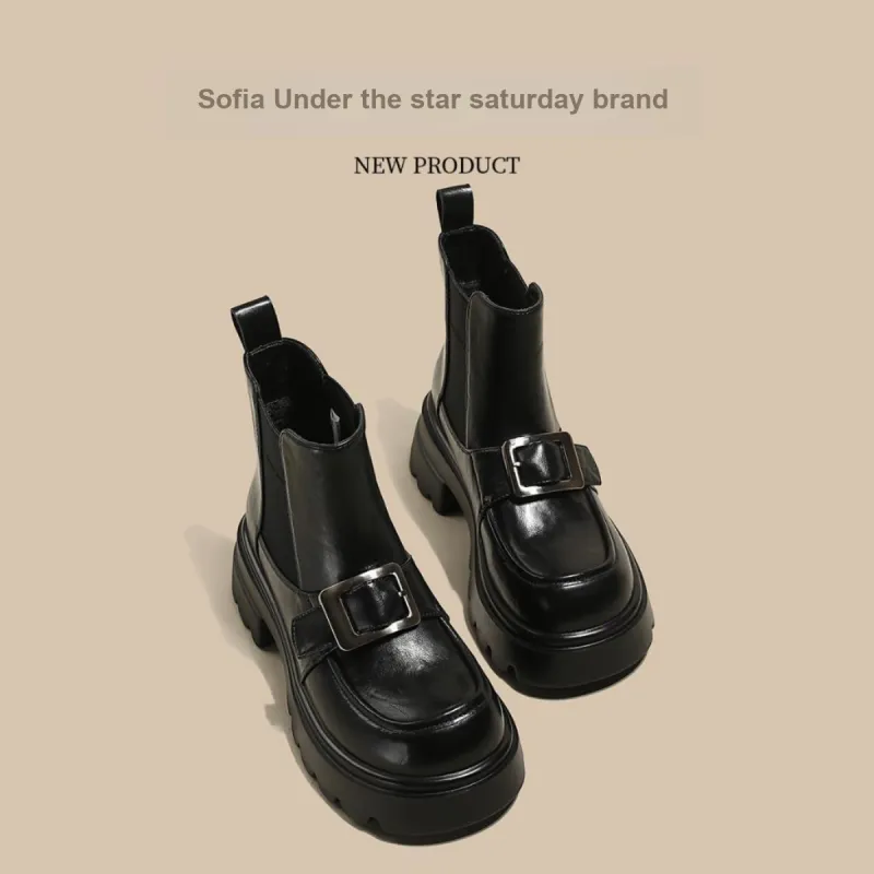 Safiya Short Chelsea Boots Women's-3
