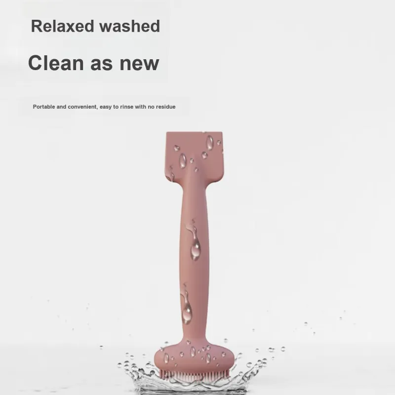 LMLTOP Clay Mask Application Cleaning Massage Facial Cleansing Brushes Dual Head Mask Brush-13