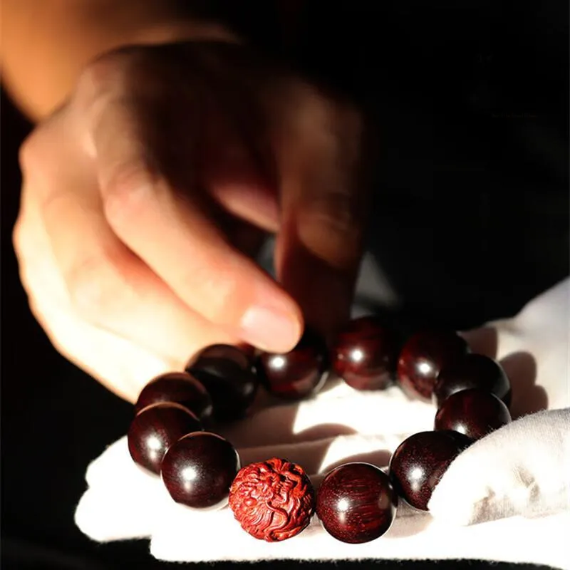 YIZHILIN Rosewood Bracelets Unisex-4