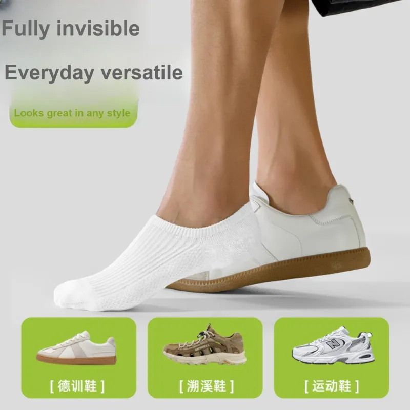 ZEROIN No Show Socks Unisex 5 Pack-45