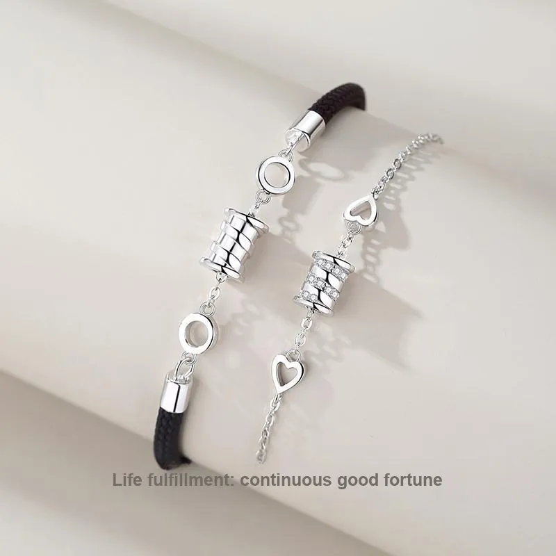 P&N S925 Silver Bracelets Unisex-5