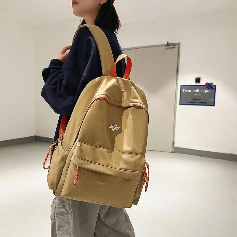 Elsvet Nylon Backpack Unisex Multicolor-3