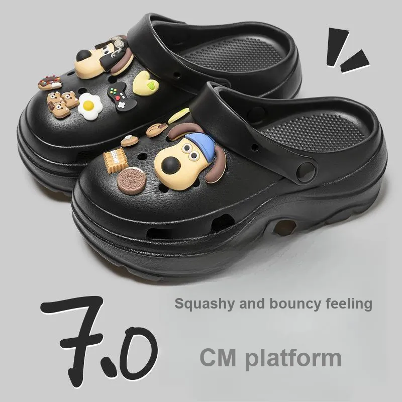 Love Of Wormwood Summer Slip Resistant Students' Eva Squashy And Bouncy Feeling Closed Toe Dormitory Home Slippers-41