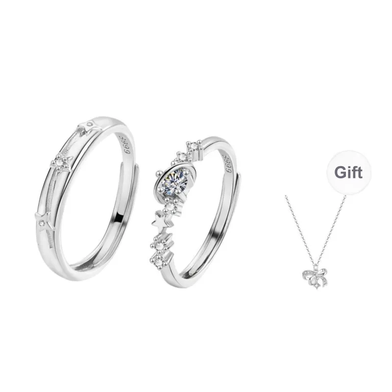 HANYUDIE Sterling Silver Rings Unisex-0