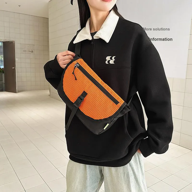GOBLIN SHARKS 1759 Nylon Backpack, Crossbody Bag Regular Unisex Multicolor-5