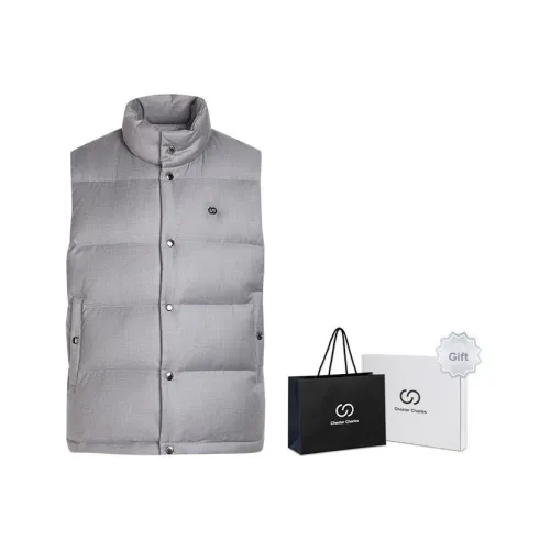 Chester Charles Жилет Мужской Серый
