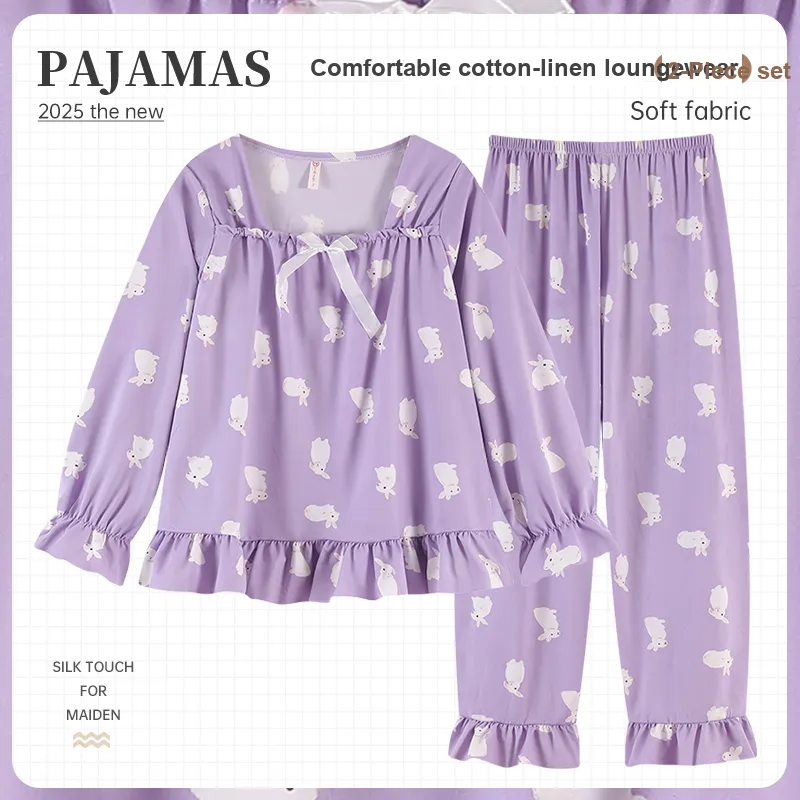 Maultiay Pajama Set Women's Purple-6
