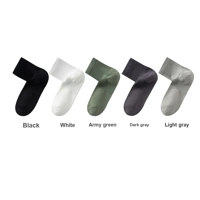 H YXIANG Mid Calf Socks Men's Combo Set-9