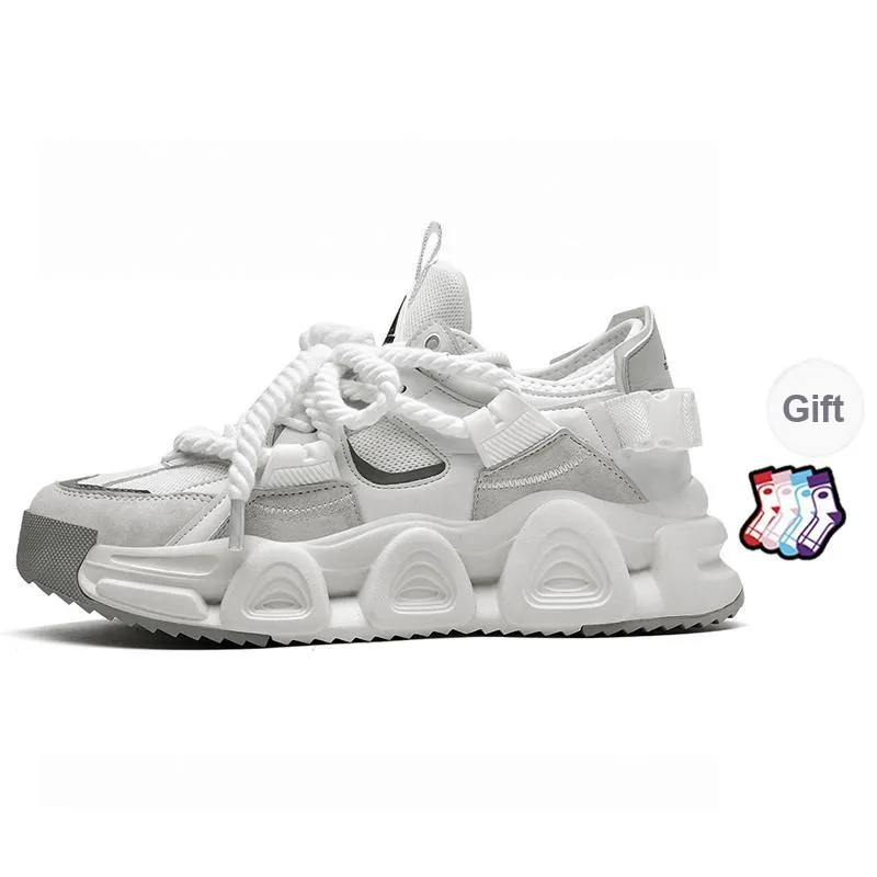 Masongarments Storm 1 Wear Resistant Breathable Height Increasing Low Top Chunky Sneakers Unisex Exclusive Box