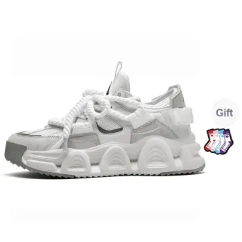 Masongarments Storm 1 Wear Resistant Breathable Height Increasing Low Top Chunky Sneakers Unisex Exclusive Box