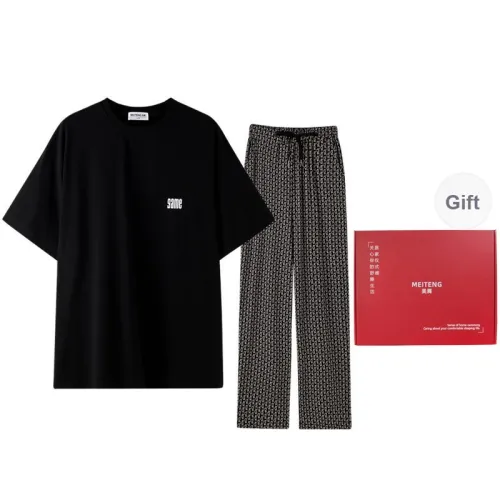 MEITENG Set Summer Women's Black