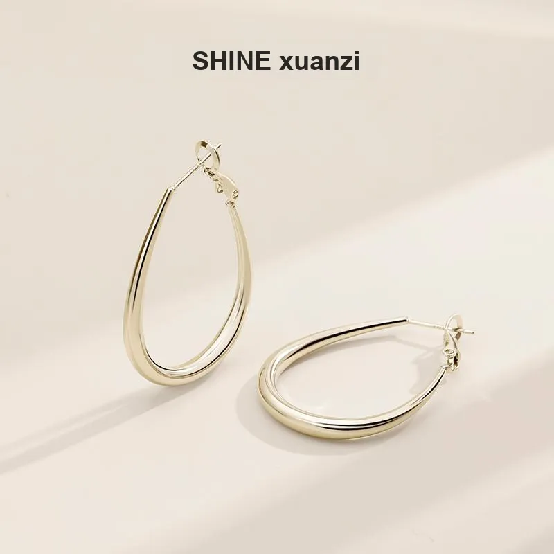 SHINE 925 Sterling Silver Earrings Women's-4