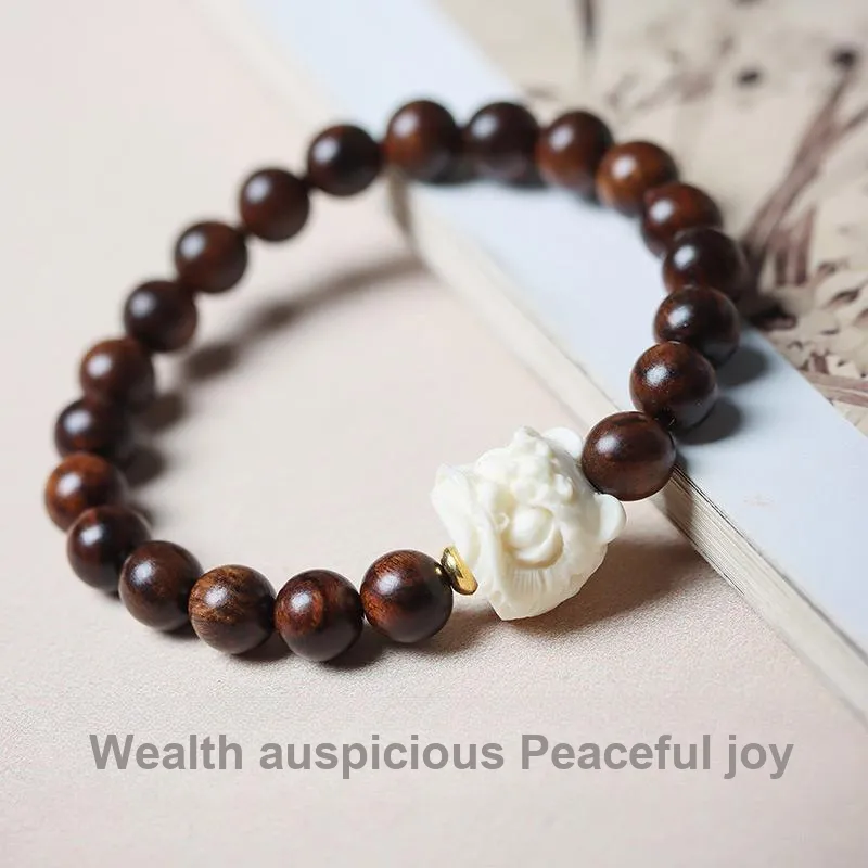 Baozhi Sandalwood Bracelets Unisex-1