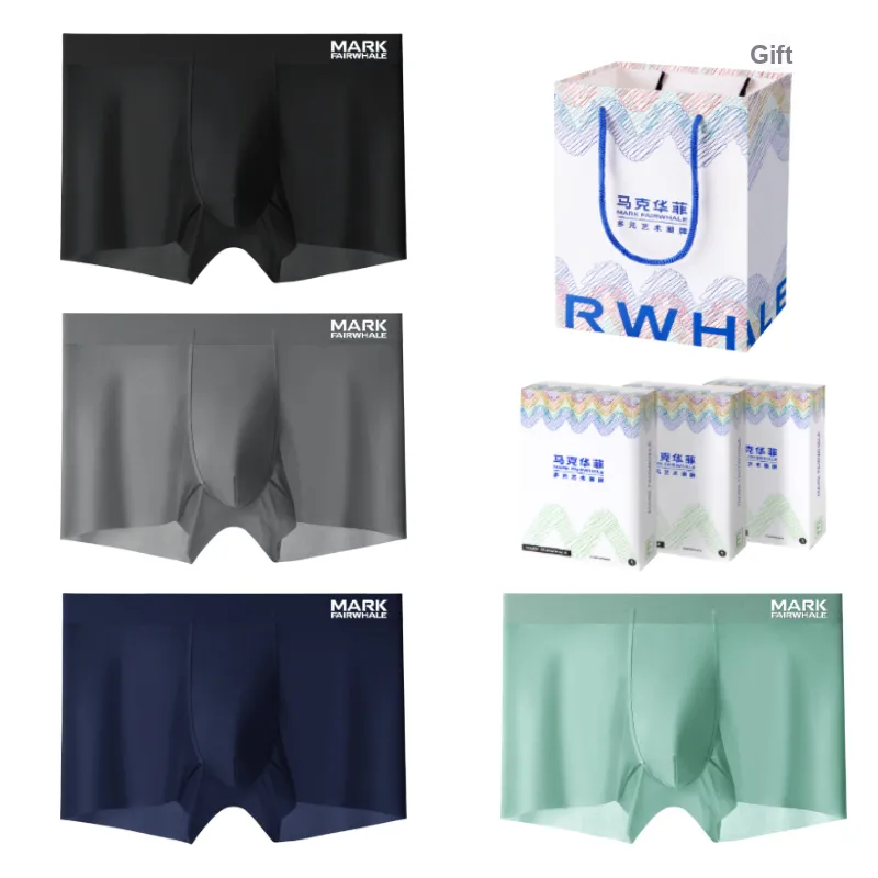 FAIRWHALE Underpants Men's Shopping Bag 4 Pack-36