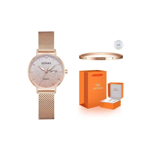 GEMAX Кварцевый Movement Женские часы 29мм*29мм*7мм Розовый