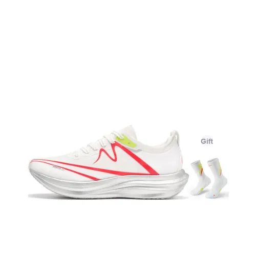 Sonic Cat Амортизация Устойчивость к истиранию Дышащий Противоскользящий Низкий Топ Беговые кроссовки Унисекс New Era Серебряный