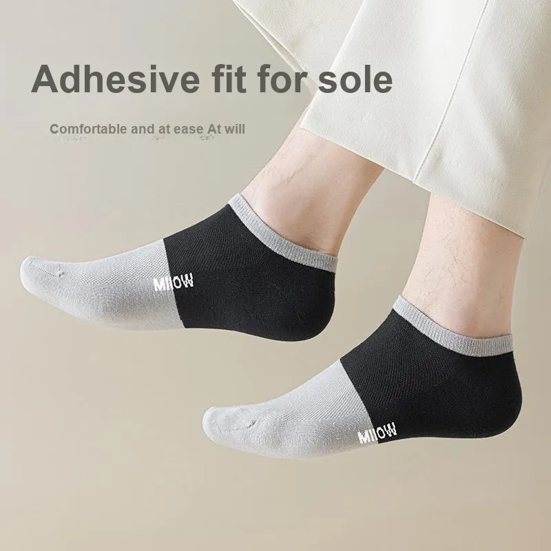 MIIOW No Show Socks Men's 5 Pack-1