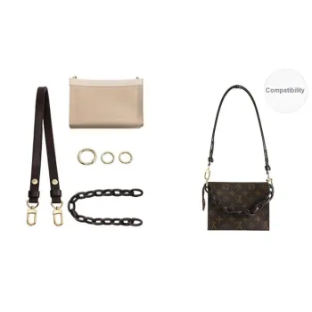 Luxury Care Artisan Workshop Cow Leather Bag Accessories Unisex Brown/Beige