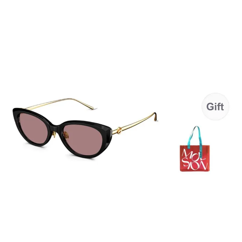MOLSION Plate Frame Β Titanium Cat Eye Sunglasses Women's-0