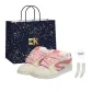 Strawberry Pink (Shopping Bag-Includes Socks)