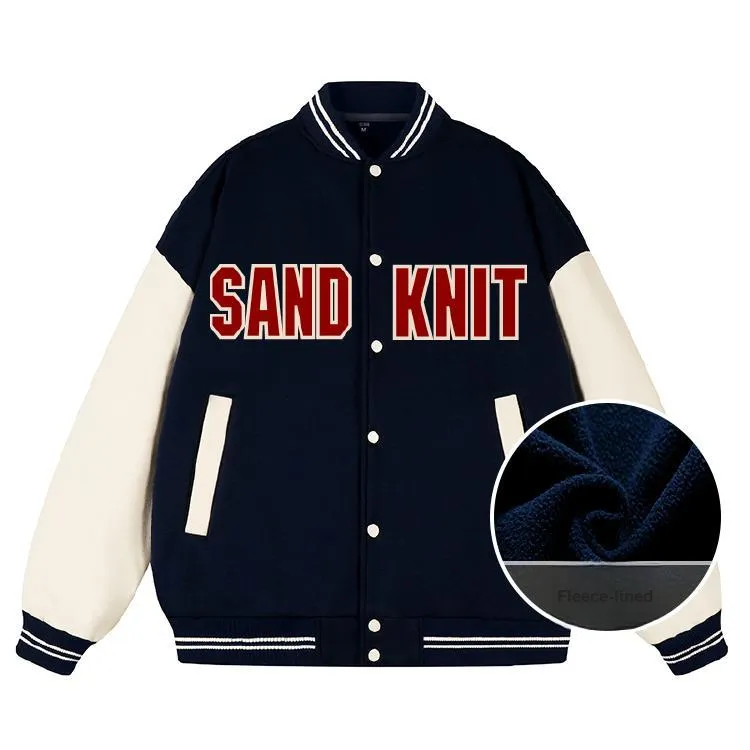SandKnit Baseball Jacket Unisex-14