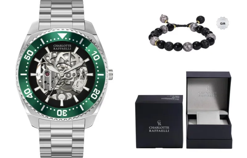 CHARLOTTE RAFFAELLI Men The Heart Of Machinery Series Watch-3