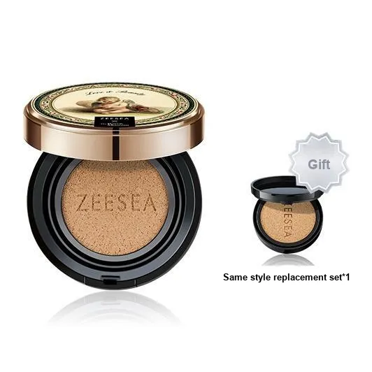 ZEESEA Цветочный Ангел Купидон Воздушные подушки Маскирующий Осветляющий Тон кожи 13г